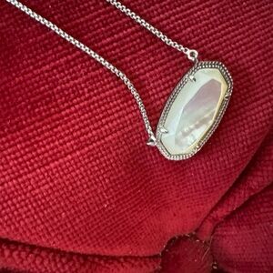 Kendra Scott. Delaney Silver pendant. 26”